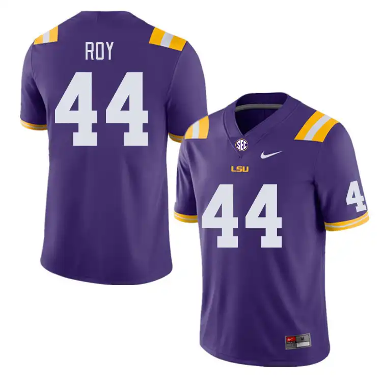 Men's LSU Tigers Slade Roy #44 Purple NCAA Football Jersey